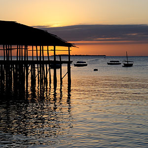 Stone Town zdjęcie, fotografia Zanzibar, zachód słońca