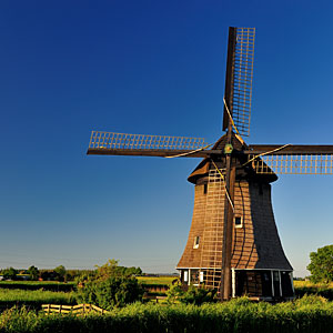 Zdjęcie Holandii, fotografia wiatraka w Holandii